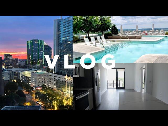 VLOG: MOVING TO ATLANTA + AFFORDABLE LUXURY APARTMENT HUNTING IN ATL 2021 (NAMES +PRICES)