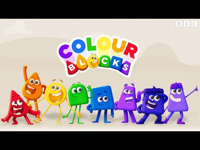 Colourblocks Theme Tune  | CBeebies