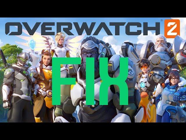 How to fix overwatch 2 not launching/crashing instantly