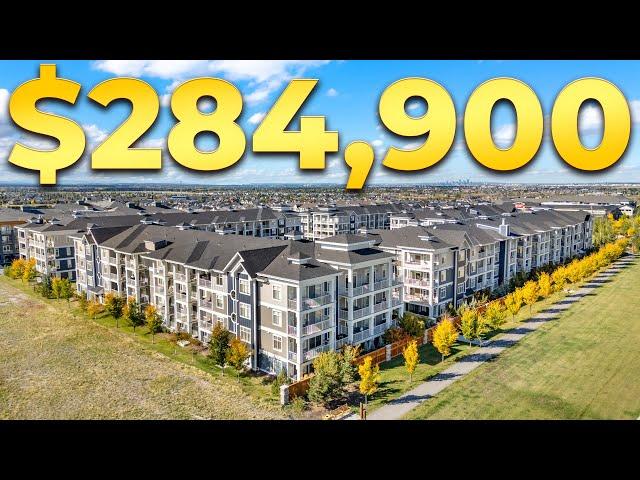 Tour a $284,900 Condo in Calgary’s Auburn Bay Community!