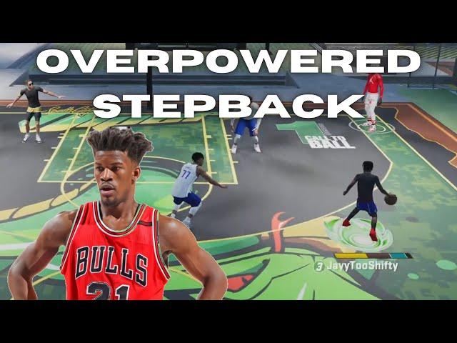 OVERPOWERED STEPBACK! NBA 2K22 DRIBBLE TUTORIAL!