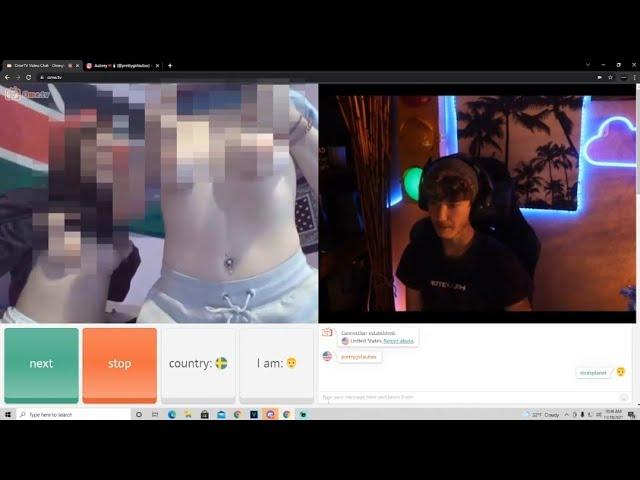 I Found Too Many Hot Girl On Omegle | she Show B***bs Part 2 | Omegle Fan