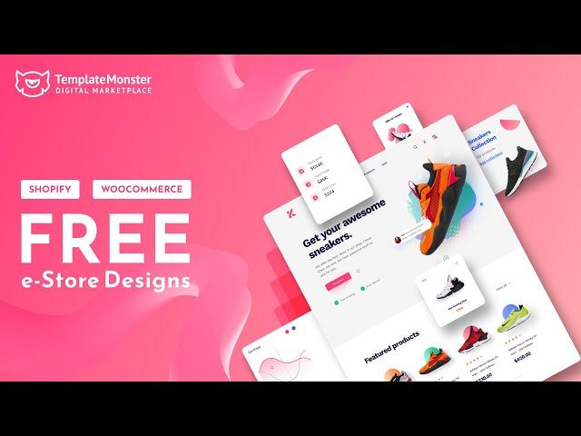 Free Shopify Themes & WooCommerce Stores - 2025 Designs