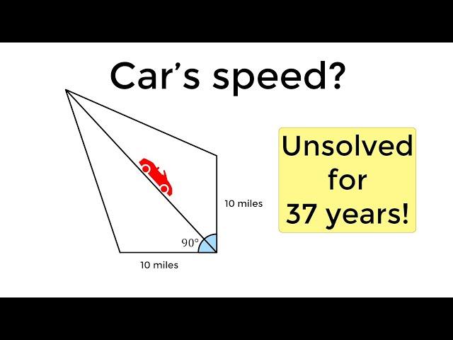 Popular Science's "Unsolved" Car Puzzle