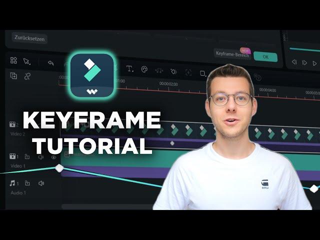 Keyframes in FILMORA 13: Kreative Animationen einfach erstellen | Videobearbeitung Tutorial