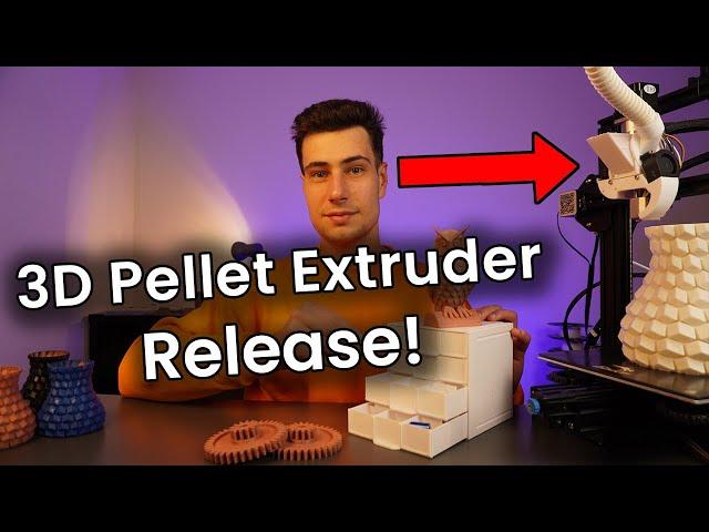 Greenboy3D Pellet Extruder - Release & Future Plan