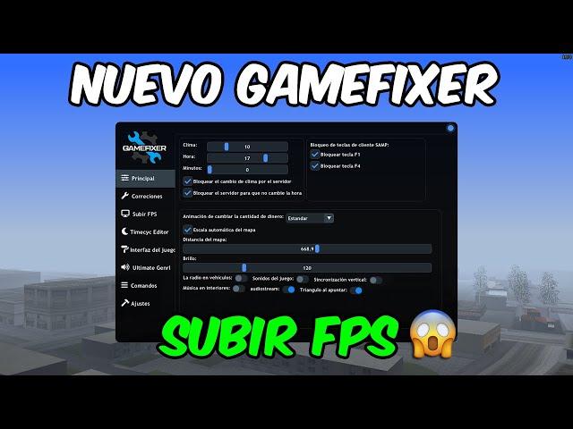 ¡NUEVO GAMEFIXER 2022! - TIMECYC EDITOR / FPS UP / FIXEDS / GTA SAMP