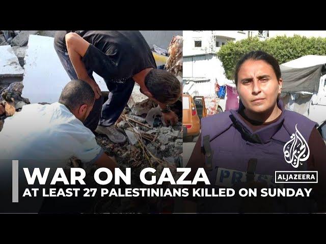 Dozens killed across Gaza as Israel’s war enters 10th month