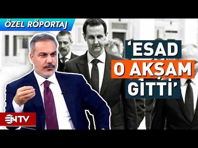 Hakan Fidan, Esad'ın Suriye'yi Terk Ettiği Akşamı Anlattı! | NTV