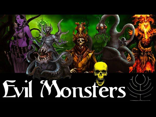 All Gods in Conan Lore Part 4 Evil Monsters