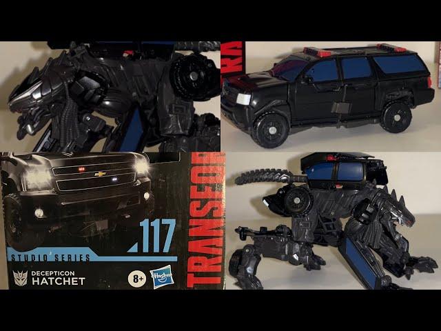 Transformers studio series hatchet review. SS 117 dark of the moon movie Dreads figure.