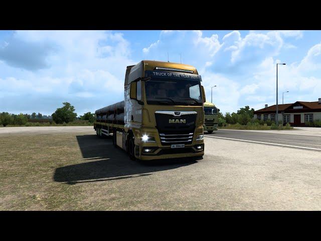 NEW MAN TGX! ETS2 Vlog