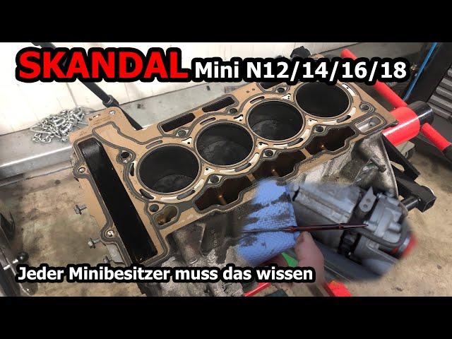 Daran sterben tausende Engine of the year - Mini N12 N14 N16 N18 - Ölverbrauch - JuStris Garage