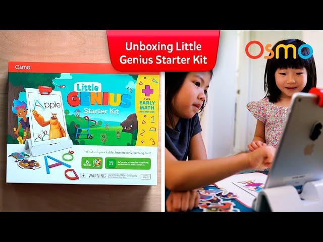 Let's Unbox the Osmo Little Genius Starter Kit + Early Math Adventure!