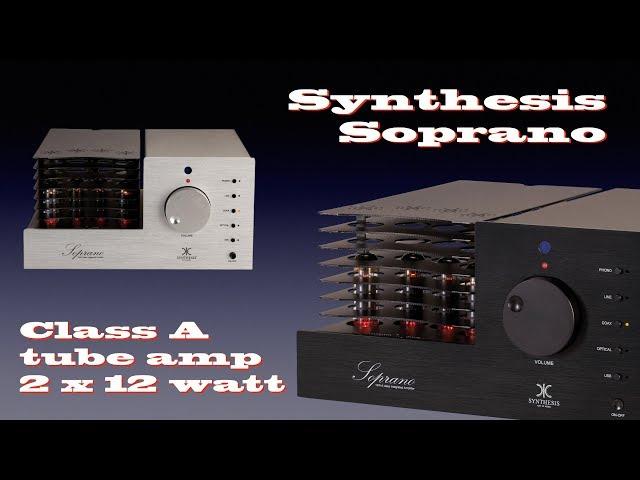 Synthesis Soprano 12 watt class A tube amp and DAC