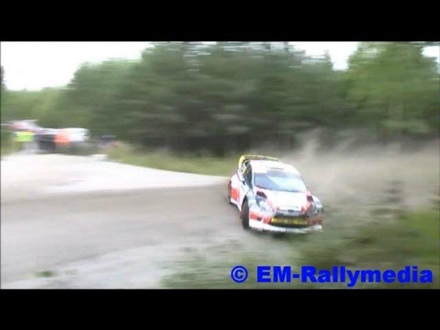 Martin Prokop big drift at Rally Finland 2012 Shakedown