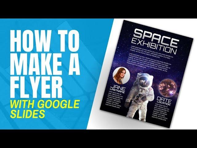 How to Create a Flyer from Scratch in Google Slides