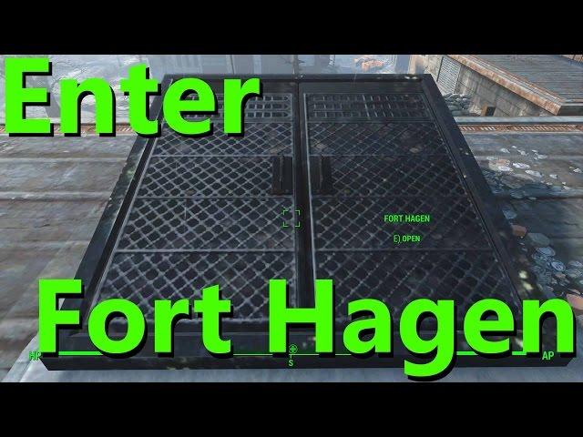 Fallout 4 | How to Enter "Fort Hagen"