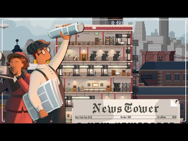 Ist das Mad TV mit News?  News Tower Angespielt  PC 4k Gameplay