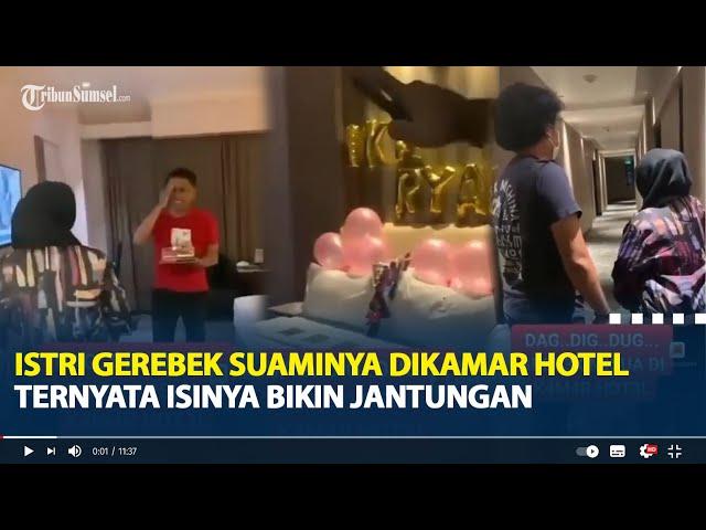 Dikira Suami Selingkuh Dikamar Hotel, Istri Gerebek Isinya Bikin Jantungan