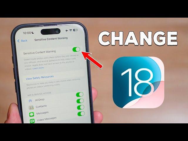 iOS 18 Settings To Turn ON Now! (Fix Battery Drain)