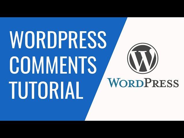 11. WordPress Comments Tutorial | WordPress Tutorials for Beginners in English