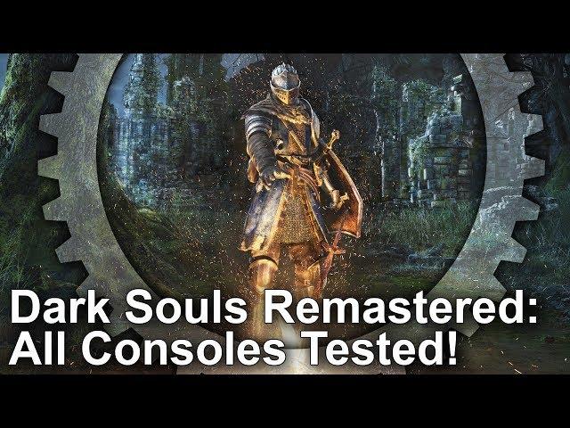 [4K] Dark Souls Remastered Tested on ALL Consoles: Only One Locks To 60fps!