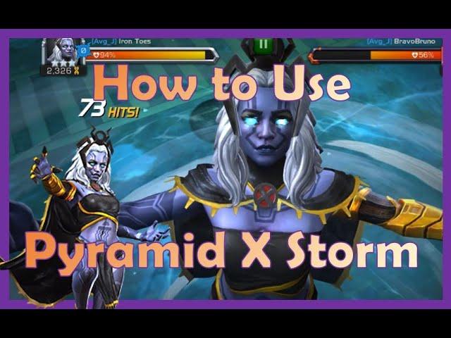 How to Use Storm Pyramid X - Marvel: Contest of Champions