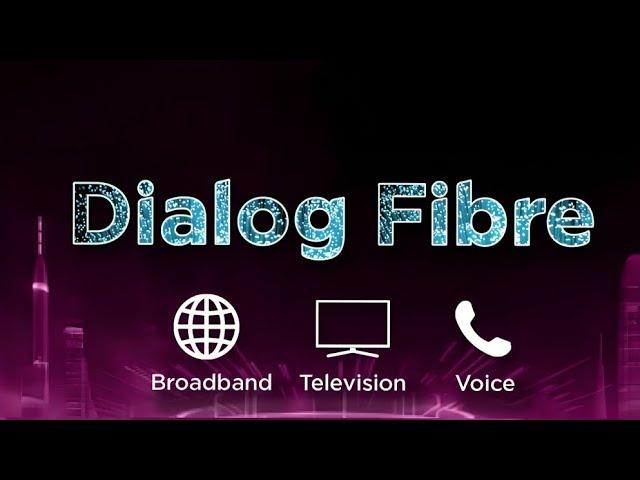 Dialog fiber unlimited internet packages  sinhala