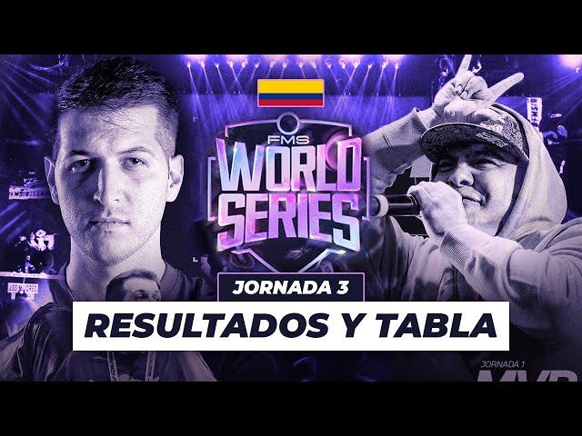 JORNADA 3 | RESULTADOS, TABLA DE POSICIONES Y PRÓXIMAS BATALLAS | SUPERLIGA FMS WORLS SERIES | 2024