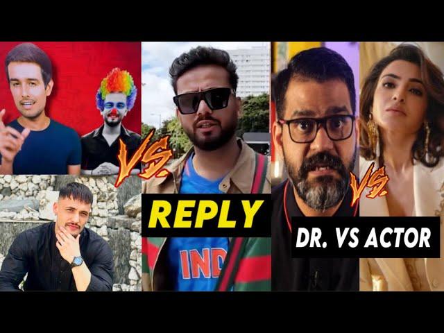 Dhruv Rathee Vs Elvish Yadav HUGE CONTROVERSY Again! REPLY, Liver Doctor Vs Samantha Ruth Prabhu