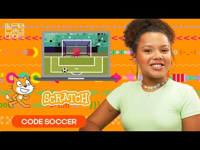  Code a Soccer Penalty Kick Game in Scratch! | Score Goals with Code Along Jr.