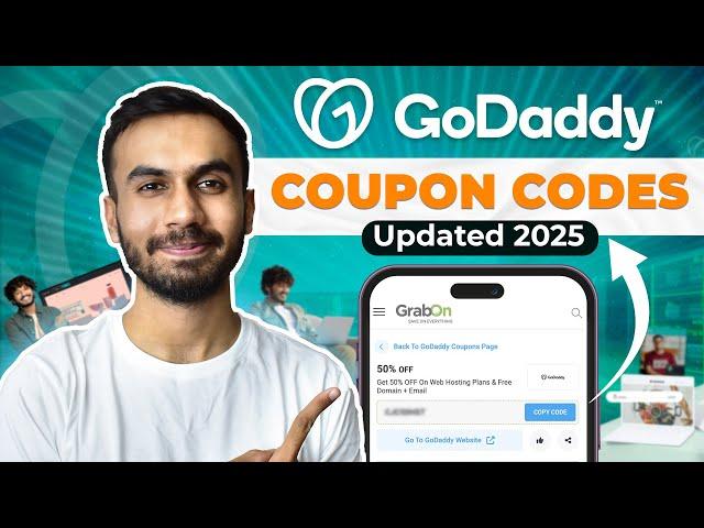 GoDaddy Promo Codes Today 2025 | GoDaddy Domain & Renewal Coupons