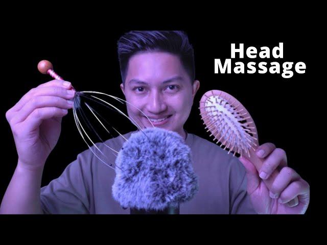 ASMR Head Massage  99.99% Making Relax and Sleep Fast