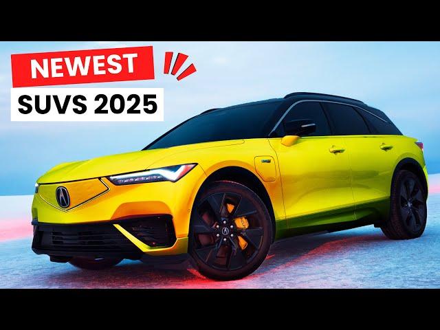10 All-New Crossover SUV with Sleek Coupe-Style Body Lines