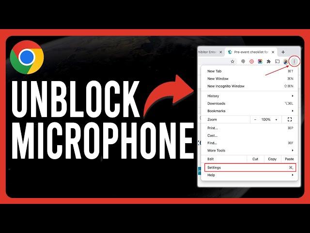 How to Unblock the Microphone on Chrome (How to Enable Microphone on Chrome)