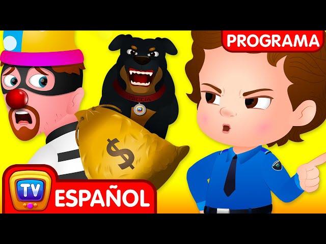 ChuChu TV Policía Salva el dinero de los niños: Episodio Robo de un banco – Cuentos infantiles