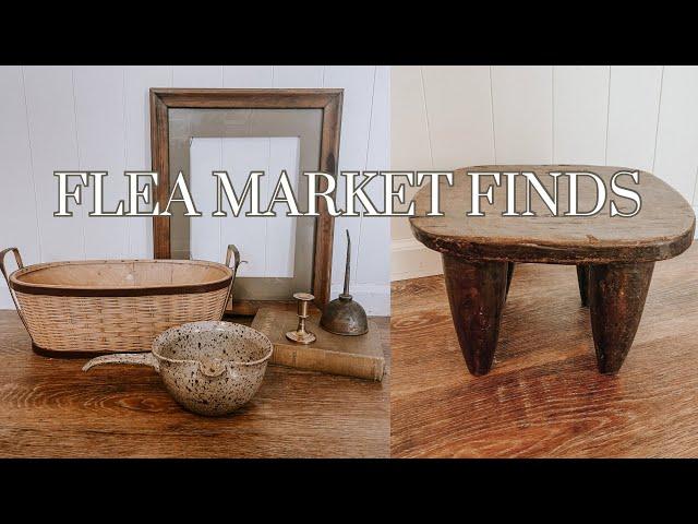 COME THRIFT WITH ME | Flea Market Finds | Vintage Home Decor