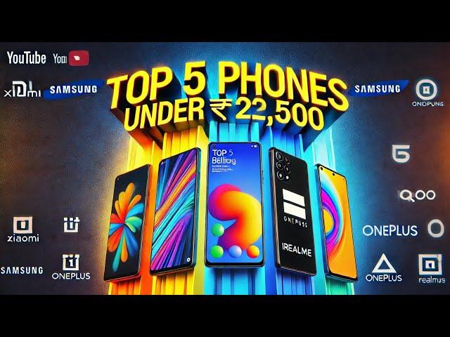 **Top 5 Best Smartphones Under ₹25,000 in India | December 2024**