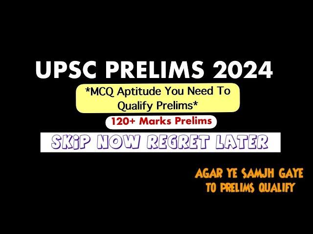UPSC Prelims 2024 GS-1: Crack MCQs Like a Topper(Live Detail Solution!)