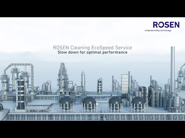 Pipeline Cleaning EcoSpeed Service - ROSEN Group