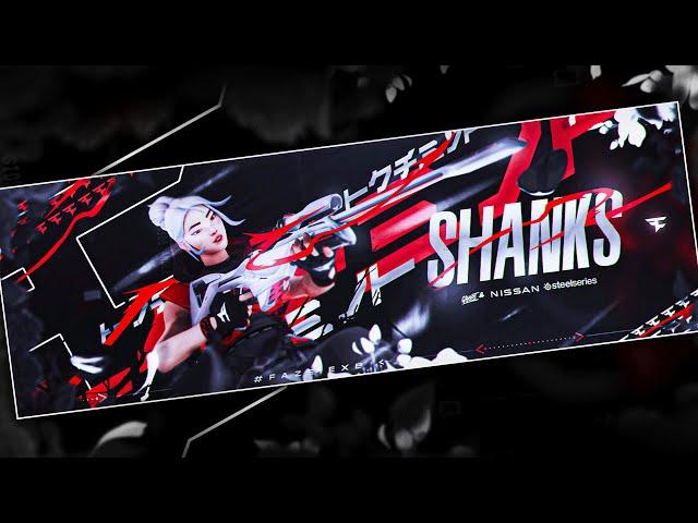 FaZe Shanks Valorant Header (Speedart) FREE PSD DOWNLOAD