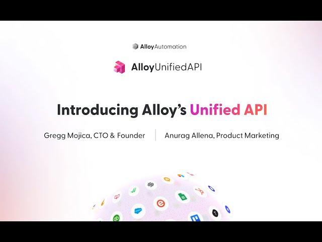 Webinar: Introducing Alloy's Unified API