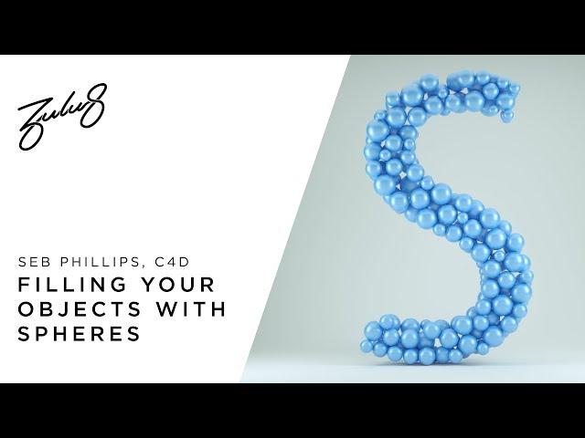 How To Fill Your Objects With Spheres In C4D & Octane Render