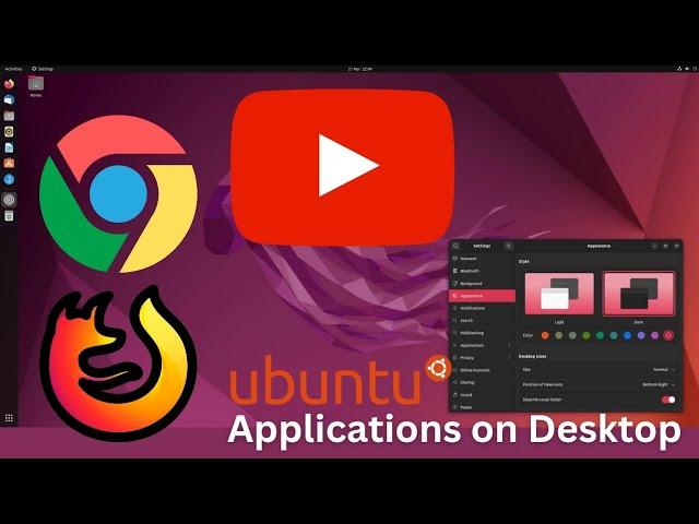 How To Add Icons On Desktop In Linux | Ubuntu 20.04 LTS | How to Create Desktop Shortcuts in Ubuntu