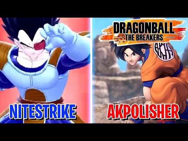 DragonBall: The Breakers Funny Moments - AKPolisher vs NiteStrike