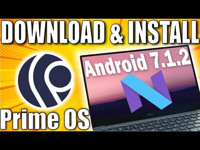 Prime OS Download and Install with Dual Boot