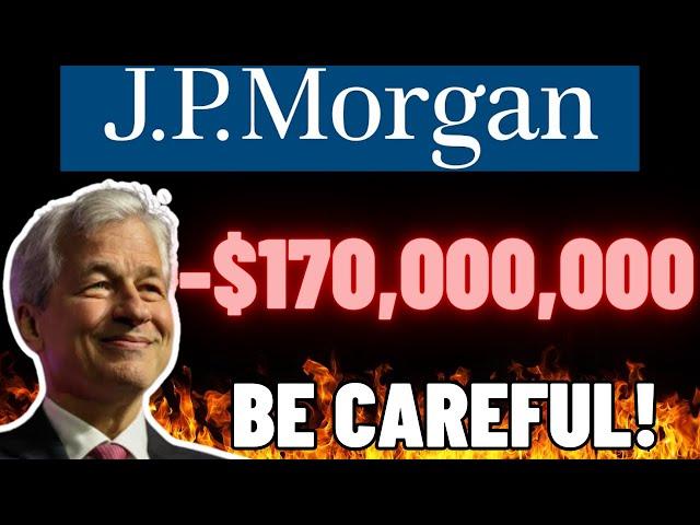 Stock Market Crash Soon As JPM CEO Sells Shares! | JP Morgan Stock Analysis! |