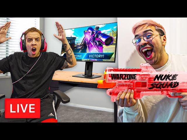 Stream Sniping Faze Swagg in Real Life at Nuke Squad House! 