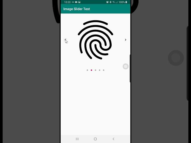 Android Image Slider with Dots Indicator (demo)